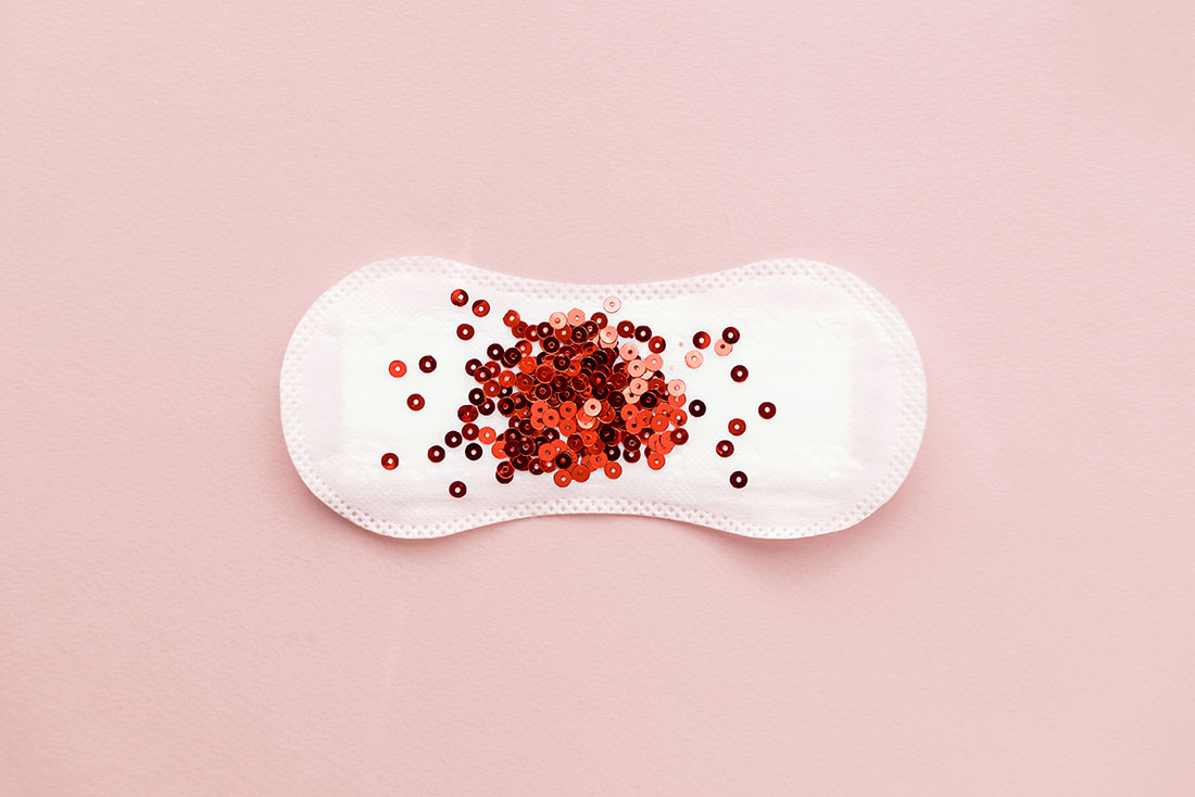 Color de la sangre menstrual